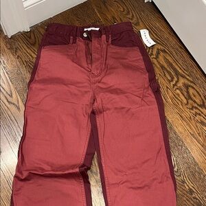 PacSun Women's High Rise Jeans - Red